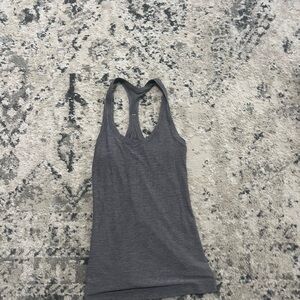 Lululemon Athletica Charcoal Tank Top